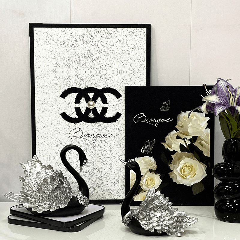 轻奢高级感客厅电视柜玄关餐边柜床头柜斗柜台面装饰画摆画摆件,淘宝优惠券,粉丝福利购,淘宝优惠卷