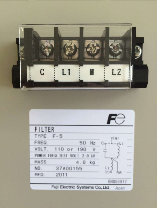 FILTER  F-5     110-190V     NO.37A00155  现货 - 图1