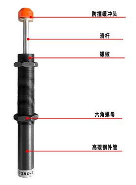 AC金属油压缓冲器 机械手 气缸减震阻尼0806 1008 1412液压阻尼器
