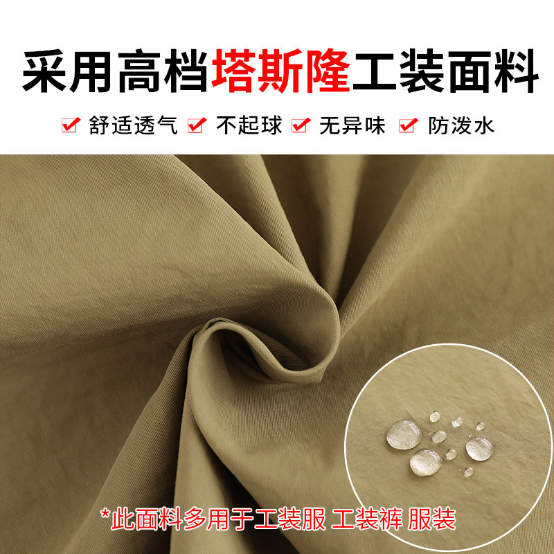 加肥加大简约时尚塔丝隆罩衣家用厨房长袖围裙上班干活防污工作服,淘宝优惠券,粉丝福利购,淘宝优惠卷