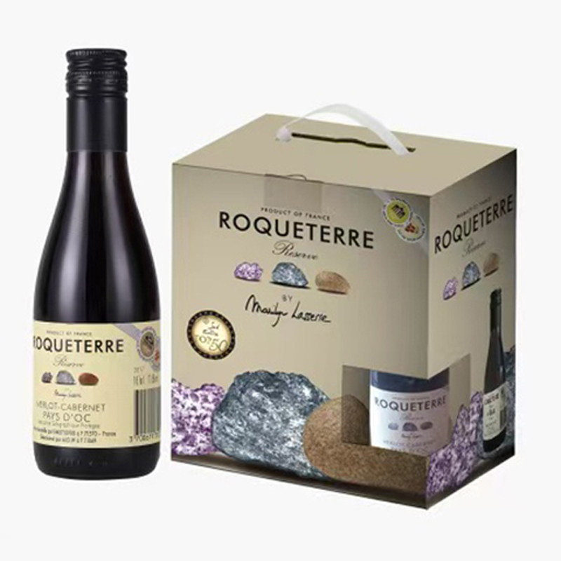 【假一赔十】法国原瓶进口金奖187ml红葡萄酒整箱14%小瓶装干红酒,淘宝优惠券,粉丝福利购,淘宝优惠卷