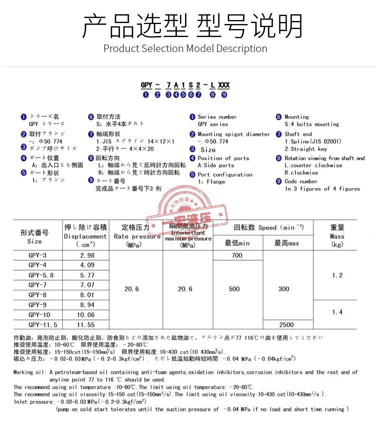 岛津 GPY-8R GPY-9R 10R 7R GPY-11.5R GPY-3R GPY-4R GPY-5.8R - 图2