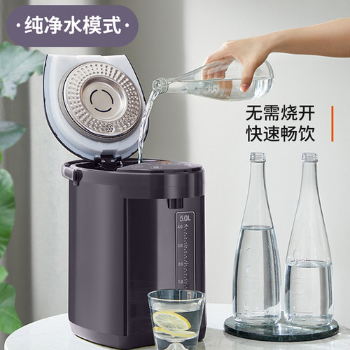 苏泊尔恒温热水壶家用5L智能烧水壶大容量电热水瓶保温一体全自动 - 图0