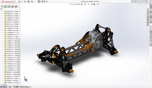 BAJA 5B遥控车车模图纸3D建模模型1/2燃油车RC solidwork stp STL - 图0