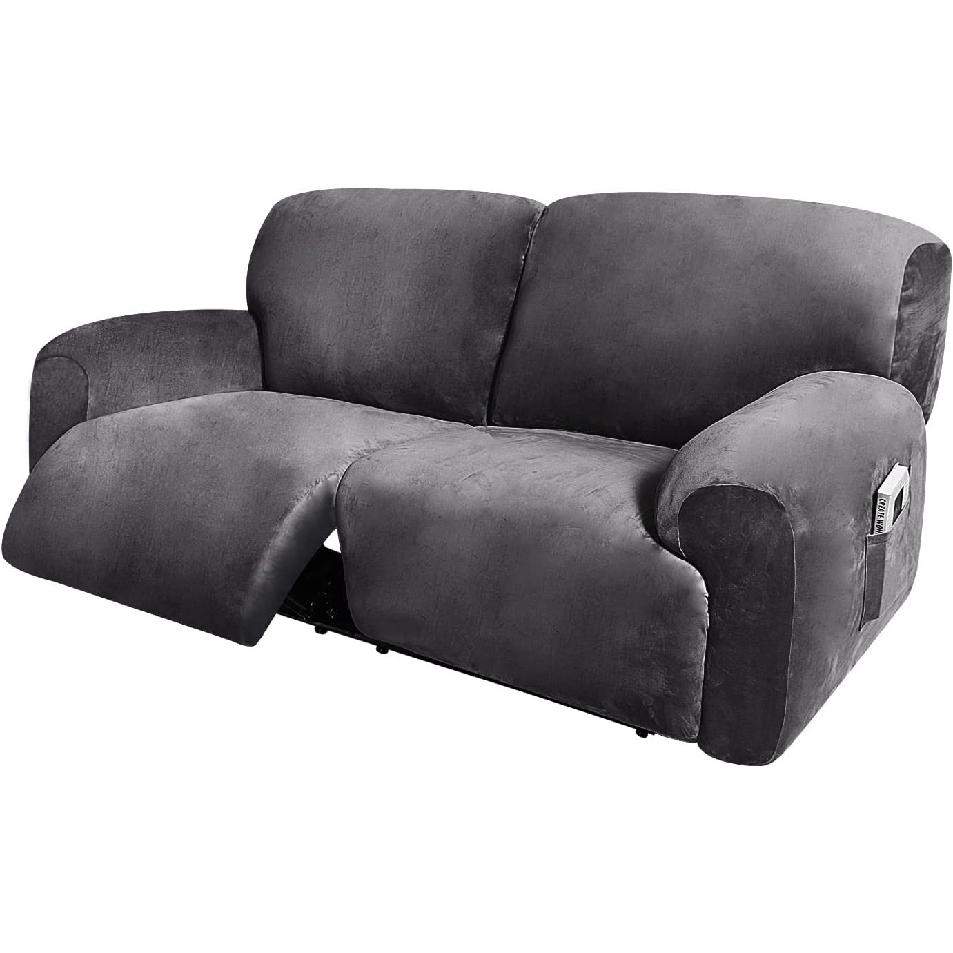 亚马逊加大两人位分体6片式天鹅绒芝华士沙发套头等舱椅套防尘罩,淘宝优惠券,粉丝福利购,淘宝优惠卷