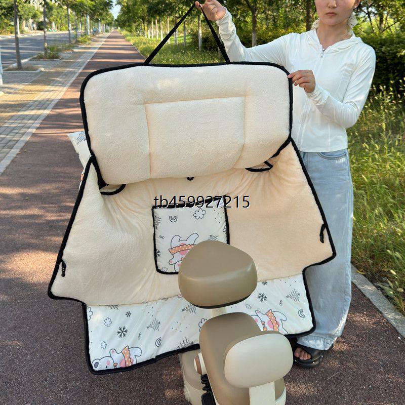 电动车挡风被冬季加绒加厚保暖小型电瓶车春秋双面防水挡风罩新款 - 图2