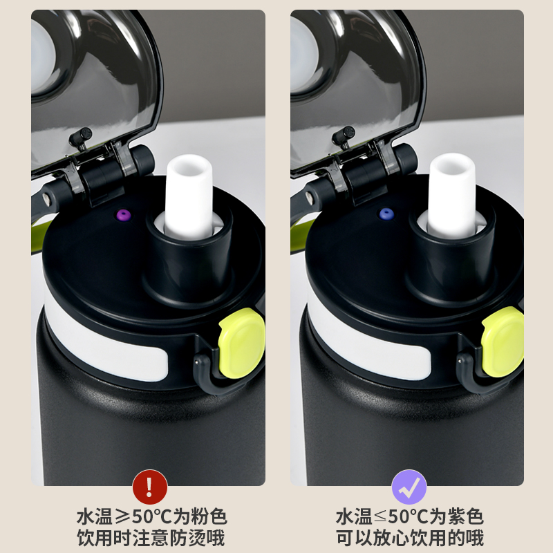 富光保温杯大容量男款运动水壶316不锈钢水杯女学生吸管车载杯子 - 图2