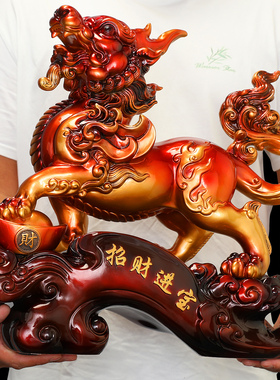 貔貅摆件招财皮丘公母一对