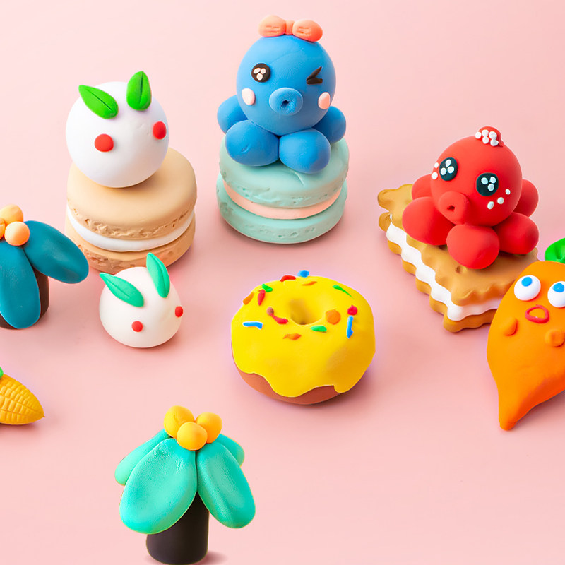 爱好 超轻粘土黏土儿童安全无毒环保无味彩泥24色橡皮泥幼儿园专用橡轻泥36色小学生模具CC860文具,淘宝优惠券,粉丝福利购,淘宝优惠卷