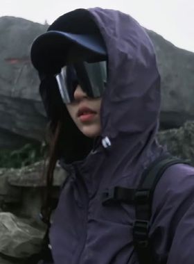 登山徒步墨镜高清防晒紫外线自行车骑行眼镜男女款护目镜防风沙