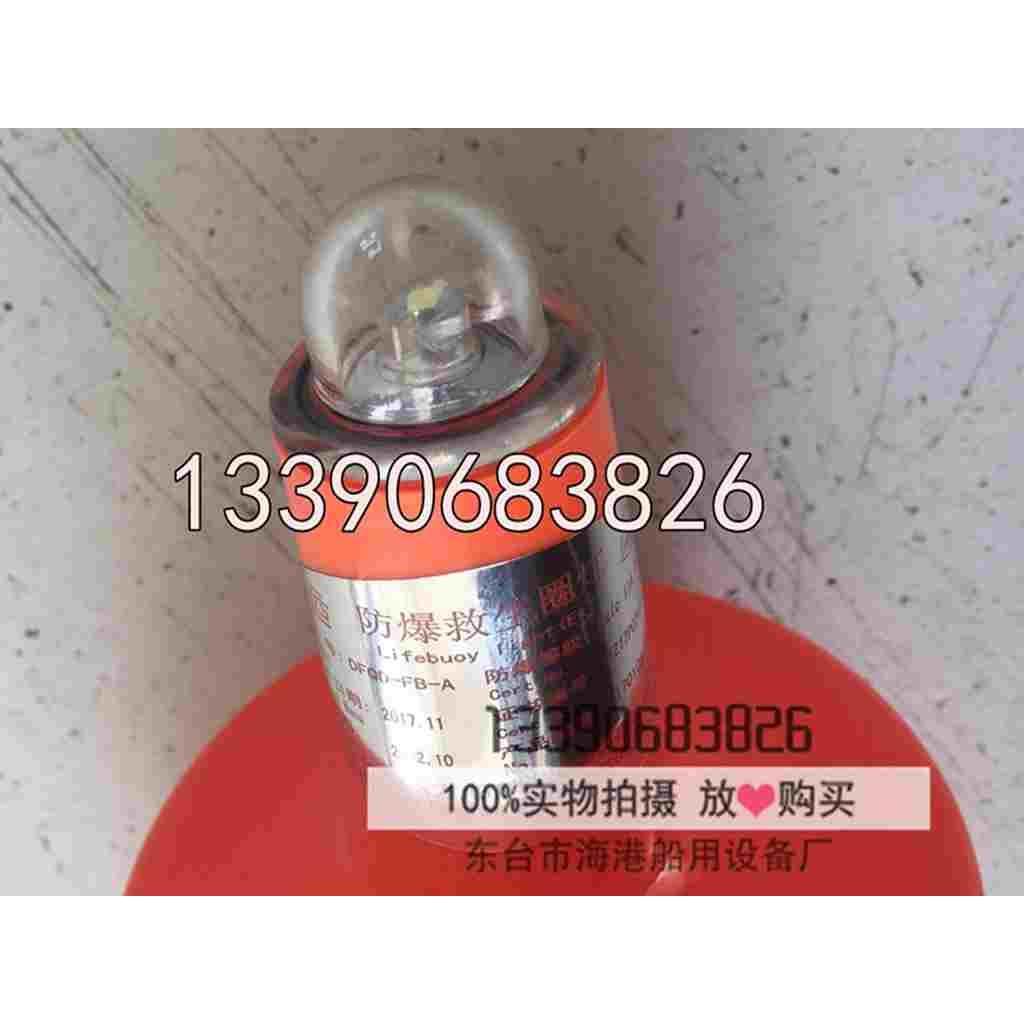 救生圈防爆灯本安型 防爆救生圈灯 DFQD-FB-A救生圈自亮灯浮 CCS - 图0