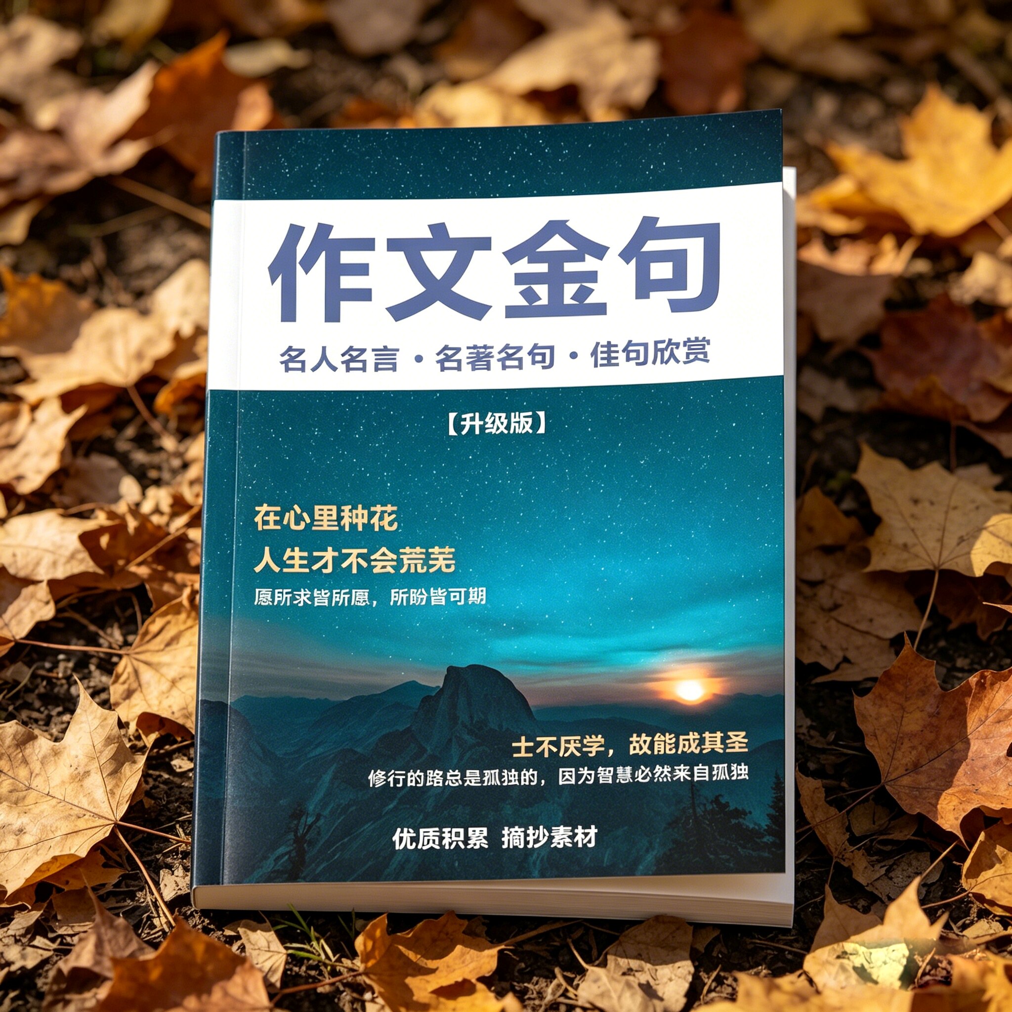 人民日报金句摘抄素材语录文案初中高中学生写作作文开头结尾大全