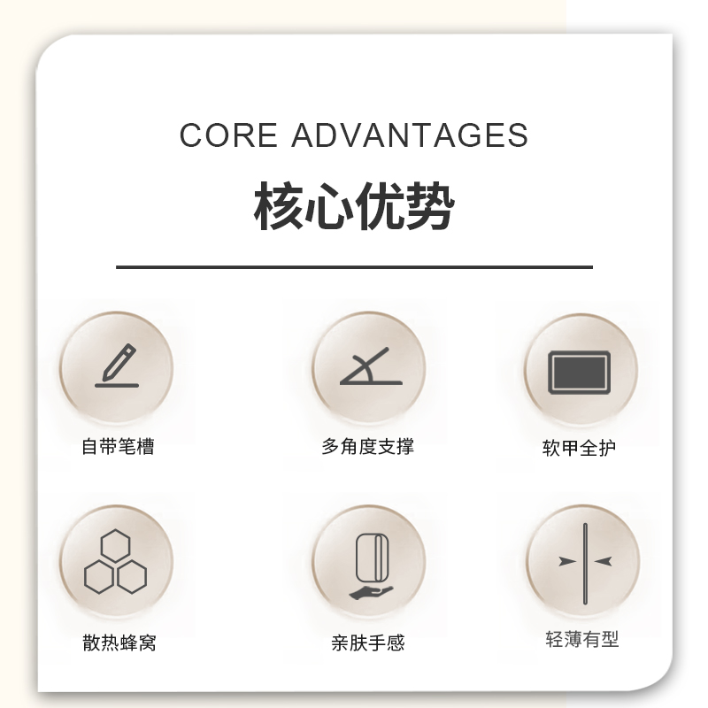 酷士达适用联想小新Pad Pro 12.7英寸保护套书本款皮套平板电脑保护壳全包围超薄智能休眠竖屏版防摔支撑新款