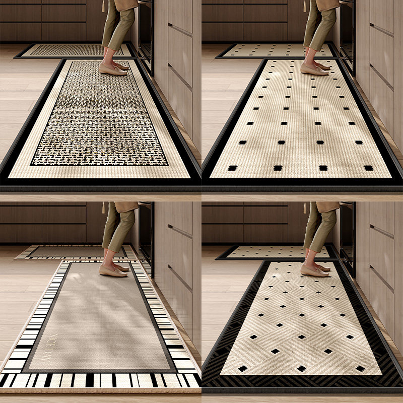 家居亚麻厨房地垫吸油防滑吸水脚垫简约轻奢编织地毯家用厨房垫子,淘宝优惠券,粉丝福利购,淘宝优惠卷