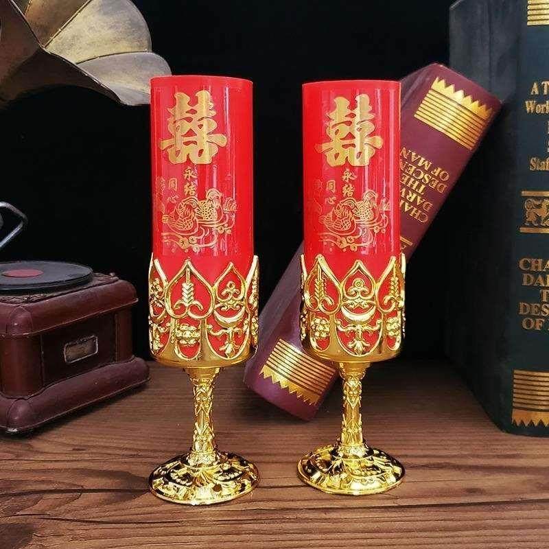 结婚龙凤灯长明灯一对陪嫁仿真电子蜡烛led供灯假乔迁新居进火灯,淘宝优惠券,粉丝福利购,淘宝优惠卷