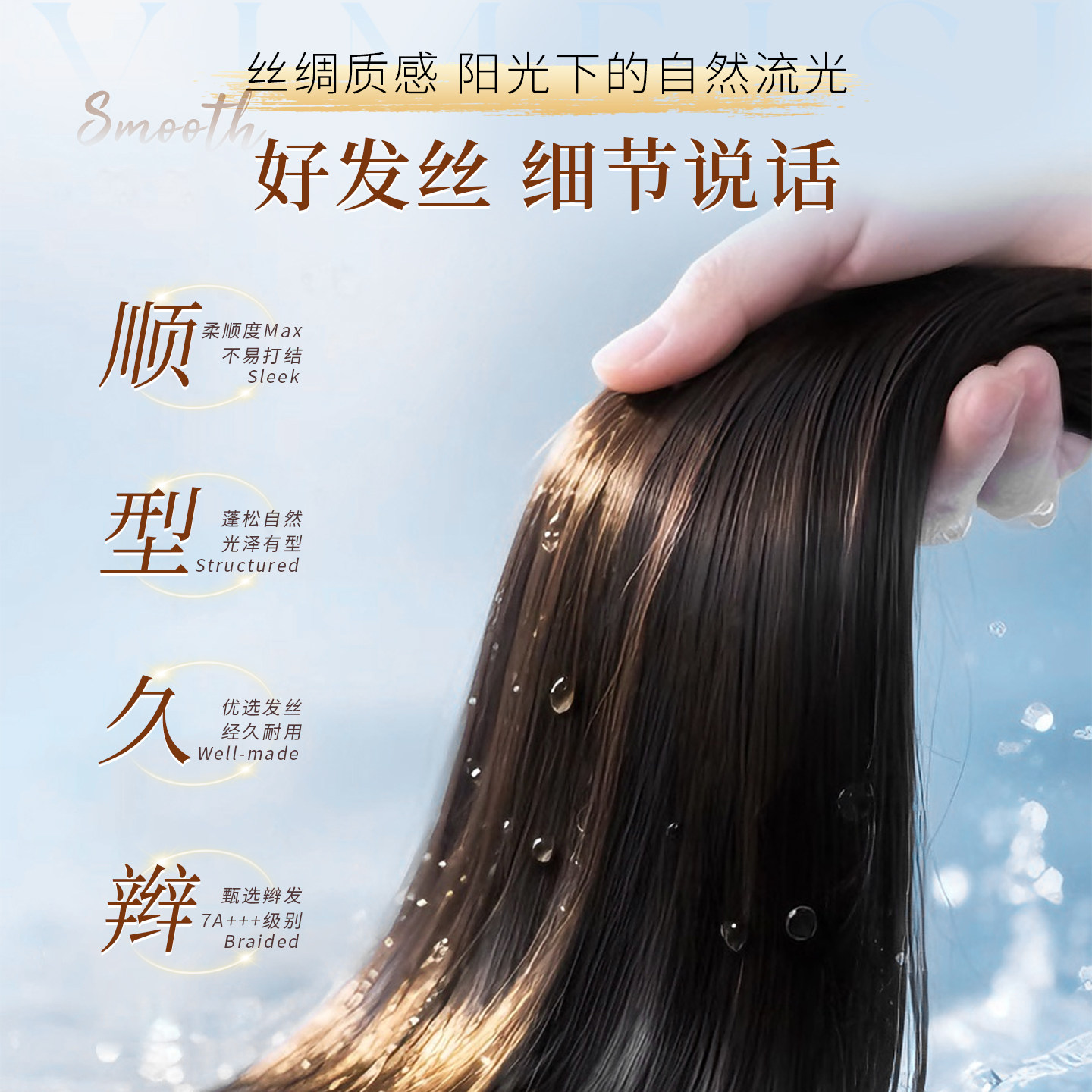 短发假发全头套女真人发丝中老年女妈妈自然真发减龄羊毛卷发