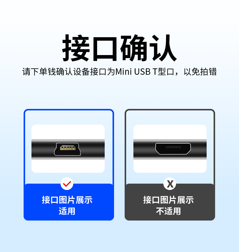 佳能单反相机数据线老款USB适用EOS照片传输550D 600D 650D 60D 7D 70D5D2 IXUS充电PowerShot笔记本电脑加长-图1