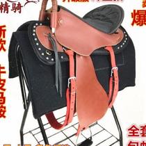 Upscale saddle saddle with saddle iron pipe vertical horse floor multifunctional folding frame saddle swinging frame with fine riding equestrian horse