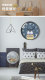 Cartoon Bedroom Children's Time Management Wall Clock Silent