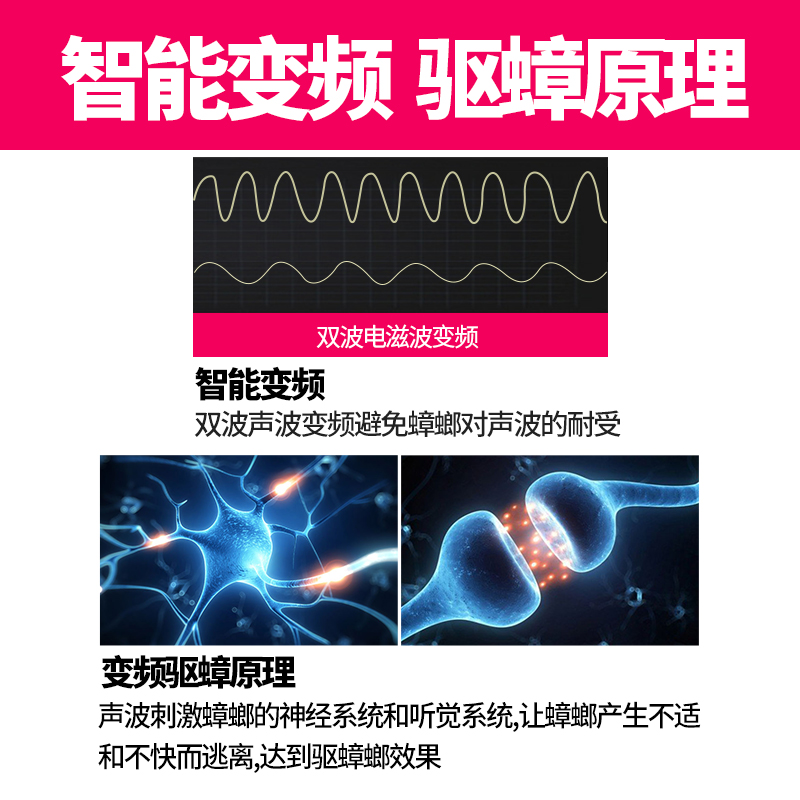 圣兰德防蟑螂驱赶器家用宿舍厨房驱虫器非超声波大功率正品旗舰店