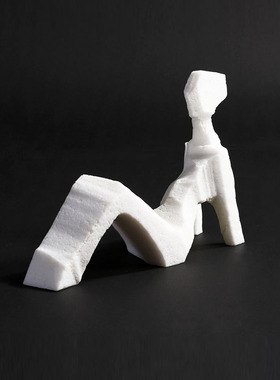 书柜样板间装饰品简约现代