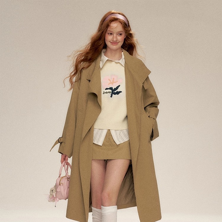 【所有女生的衣橱直播间】IHDXD长外套/花朵背心/小狗短袖/牛仔裤