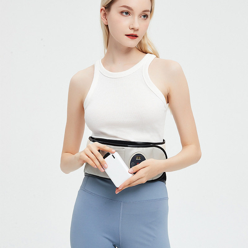 石墨烯按摩仪电动气囊护腰腰部热敷腰痛护腰专用按摩器中秋节礼物,淘宝优惠券,粉丝福利购,淘宝优惠卷