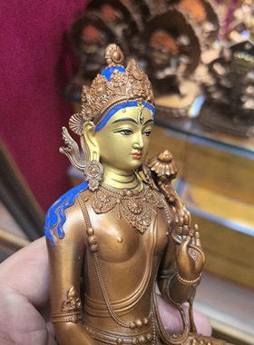 白度母/卓玛/度姆/多吉卓玛/菩萨/15cm 紫铜佛像梵天佛堂供奉摆件