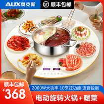 Oakes Warm Cutting Board Hot Cutting Board Meal Insulation Board Home With Hotpot Heating Theorizer Multifunction Table Turntable