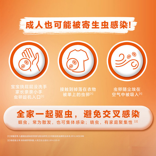 中美史克阿苯达唑片体内儿童原研成人打虫药肠虫清蛔虫蛲虫驱虫药 - 图1
