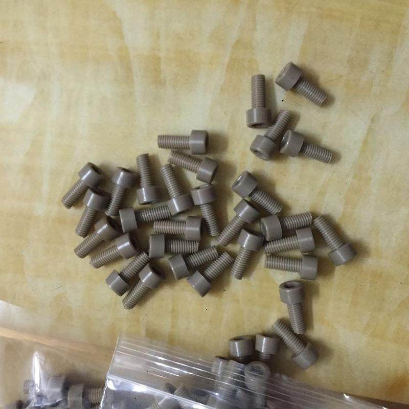 .本色PEEK板棒小零件切割内六角螺丝工程塑料板 聚醚醚酮peek棒,淘宝优惠券,粉丝福利购,淘宝优惠卷