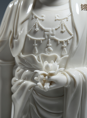 锵锵陶瓷仿古阿弥陀佛站像