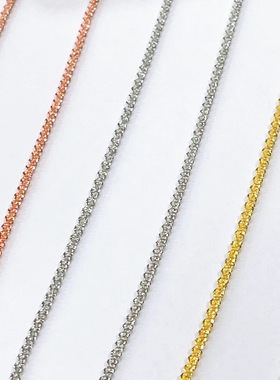 满天星项链纯铜毛毛虫男女