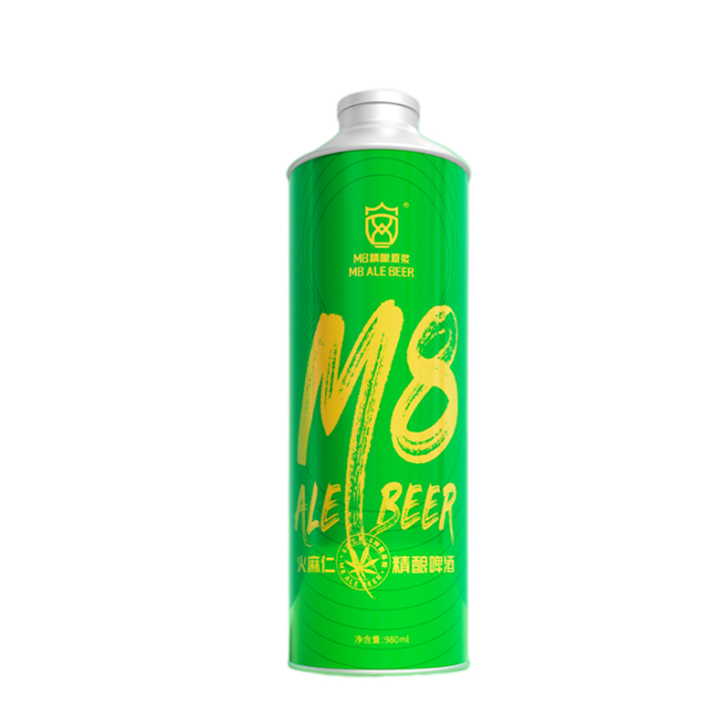 酿煌M8火麻仁精酿德式艾尔小麦白啤原浆1L