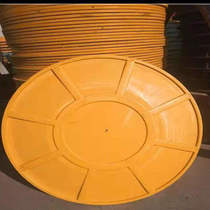 Well lid square round GRP inner cover ductile iron manhole cover Two-floor cover dust cover anti-fall cover double glass