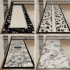 Kitchen floor mats are non-slip, wipeable and wash-free, diatom mud absorbent, water-proof and oil-proof long foot mats, anti-dirty special anti-fouling carpets