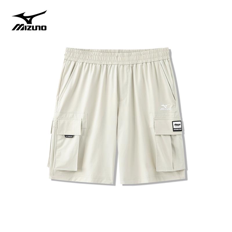 Mizuno/美津浓工装裤子男夏季冰丝山系机能冲锋裤五分运动短裤 - 图1