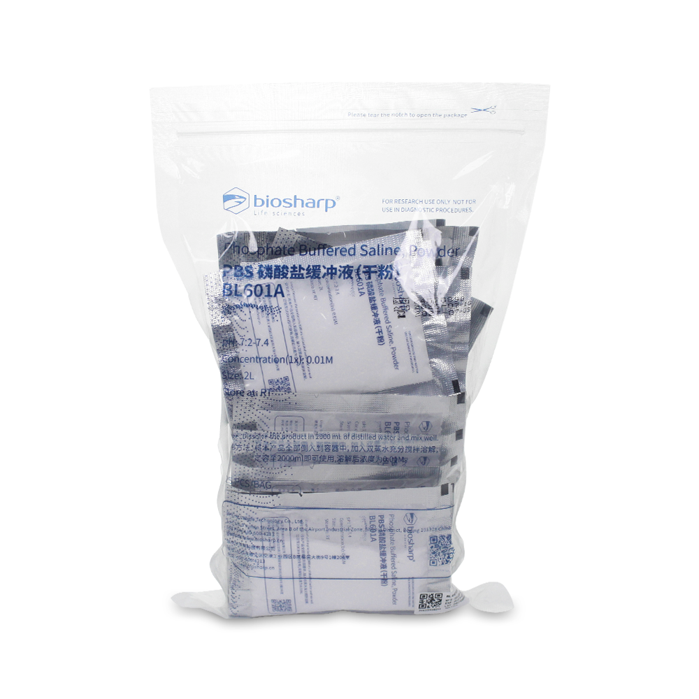 BL601A PBS缓冲液粉末(即用型干粉) Biosharp/白鲨 可配置2L,淘宝优惠券,粉丝福利购,淘宝优惠卷