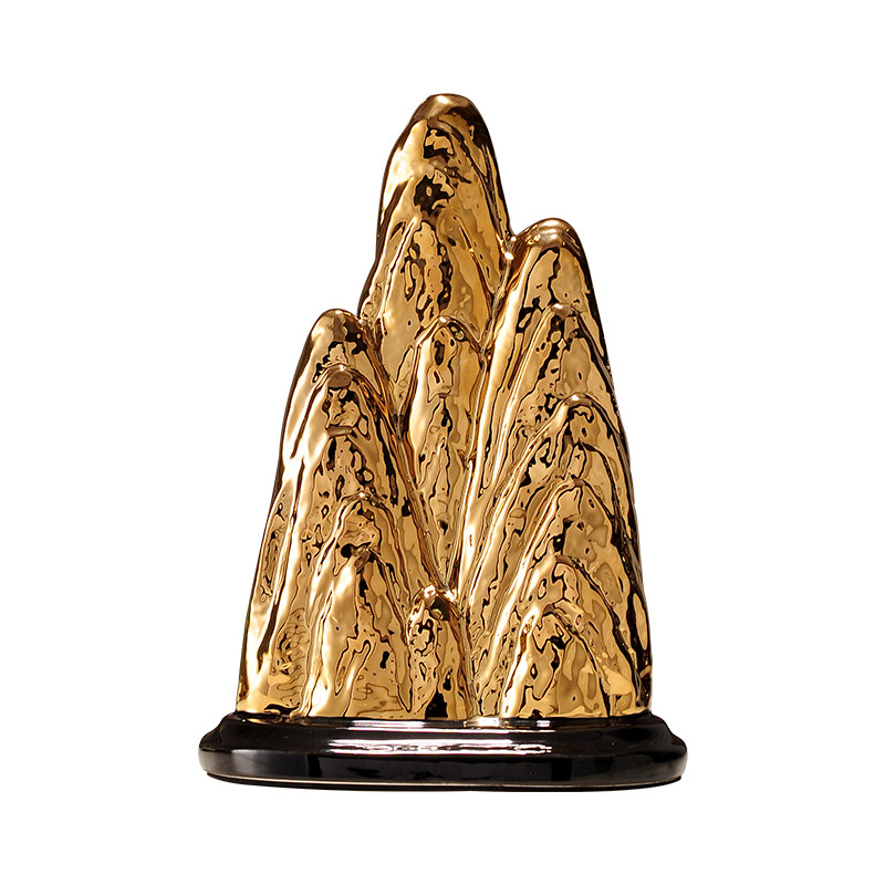 精选新中式金山银山摆件招财客厅玄关隔断酒柜电视柜办公室工艺礼,淘宝优惠券,粉丝福利购,淘宝优惠卷