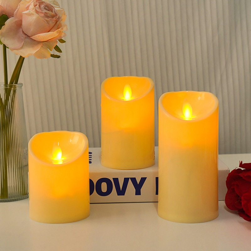 Wedding electronic candle lights scene arrangement decorative lights