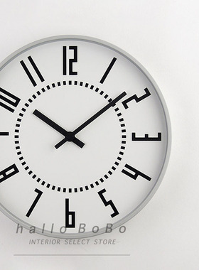 【王波波的杂货铺】日本GOODDESIGN五十岚威畅札幌站时钟挂置黑白