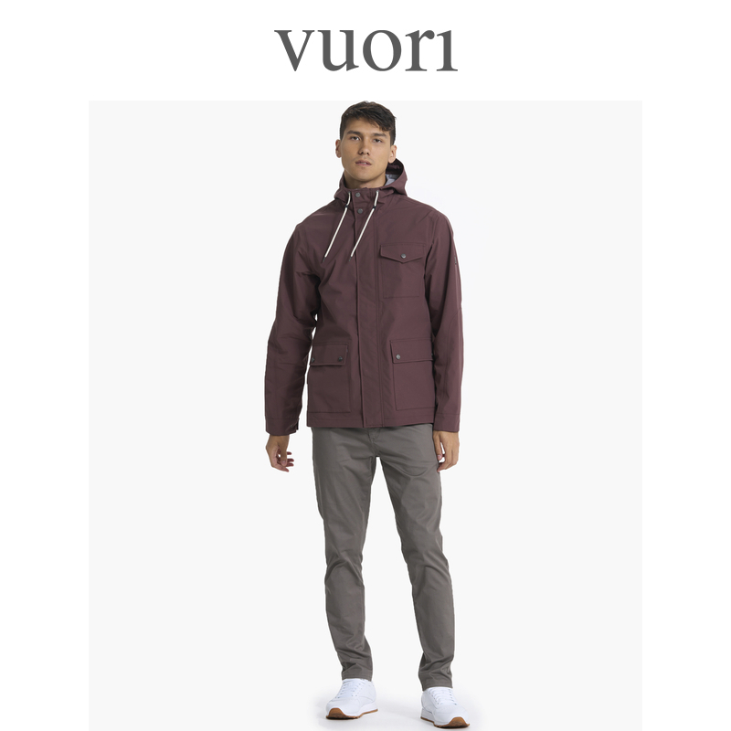 Vuori Palisades Rain Jacket飞奥力夹克长袖外套户外男V525 - 图2