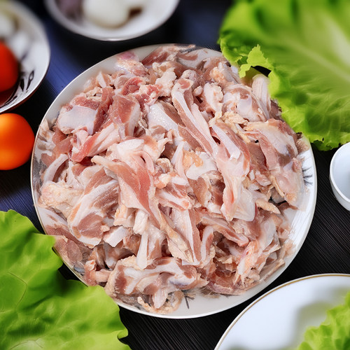 5斤猪脆骨新鲜猪软骨烧烤食材散养猪肉调理制品冷冻软骨2斤 - 图1