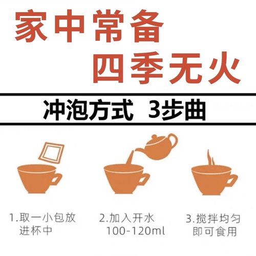白云山金银花冲剂下火菊花清热清火解暑颗粒茶包广东五花凉茶颗粒 - 图3
