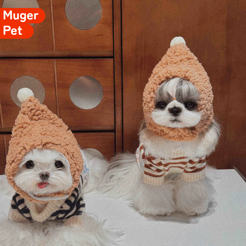 狗狗巫师帽宠物头套猫咪头饰露耳朵小狗专用冬天泰迪柴犬柴犬,淘宝优惠券,粉丝福利购,淘宝优惠卷