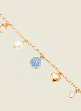 星梦满载双层叠戴手链