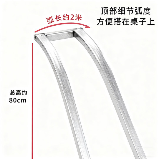 瀑布桌花支架铁艺带轮子酒店宴会桌花推车不锈钢支架道具装饰布置