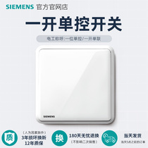 Siemens Jingyue Switch Panel One Single Control Home Single-One One Double Control Double Two-Two Single-On Plan
