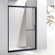 Source manufacturer minimalist glass One-type shower room flat open door Easy shower room one-piece bathroom partition broken door