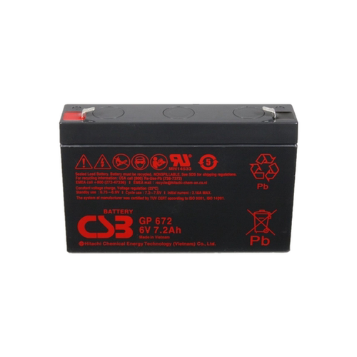 CSB蓄电池GP1272F2 12V7.2AH/12120/12170/12650/645 F2/12200 - 图2